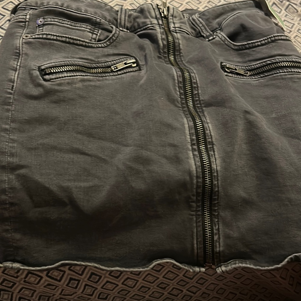 Black jeans  skirt